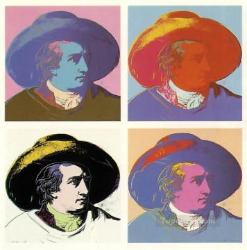 Goethe POP Artists Oil Paintings